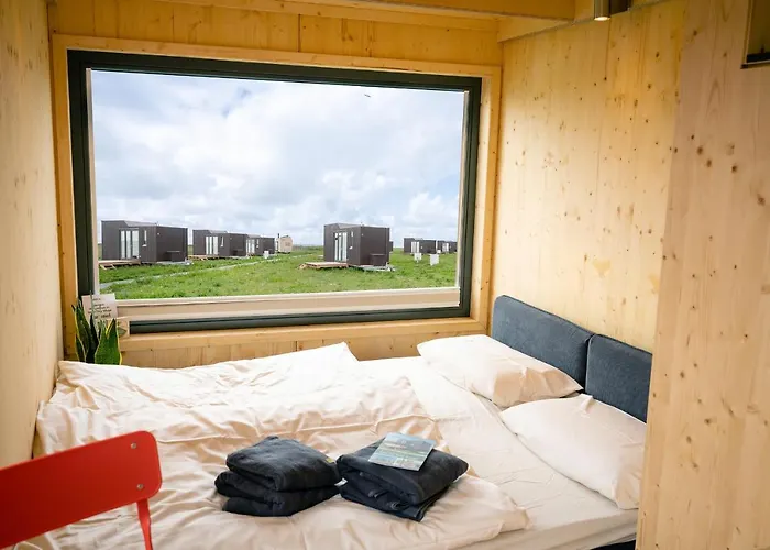 Semesterbostad Tiny House Nature 12 Innenlage - Tiny Village Harlesiel