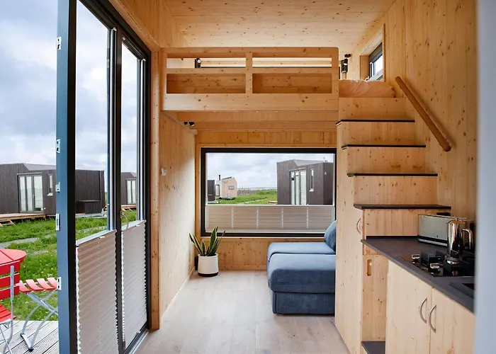 Feriehus Tiny House Nature 12 Innenlage - Tiny Village Harlesiel *