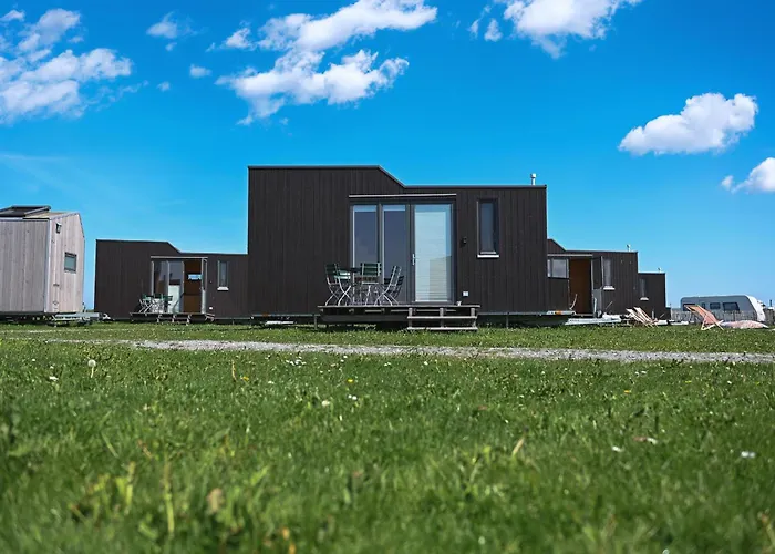 Tiny House Nature 12 Innenlage - Tiny Village Harlesiel Feriehus